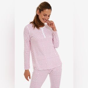Roller rabbit hearts pajama set